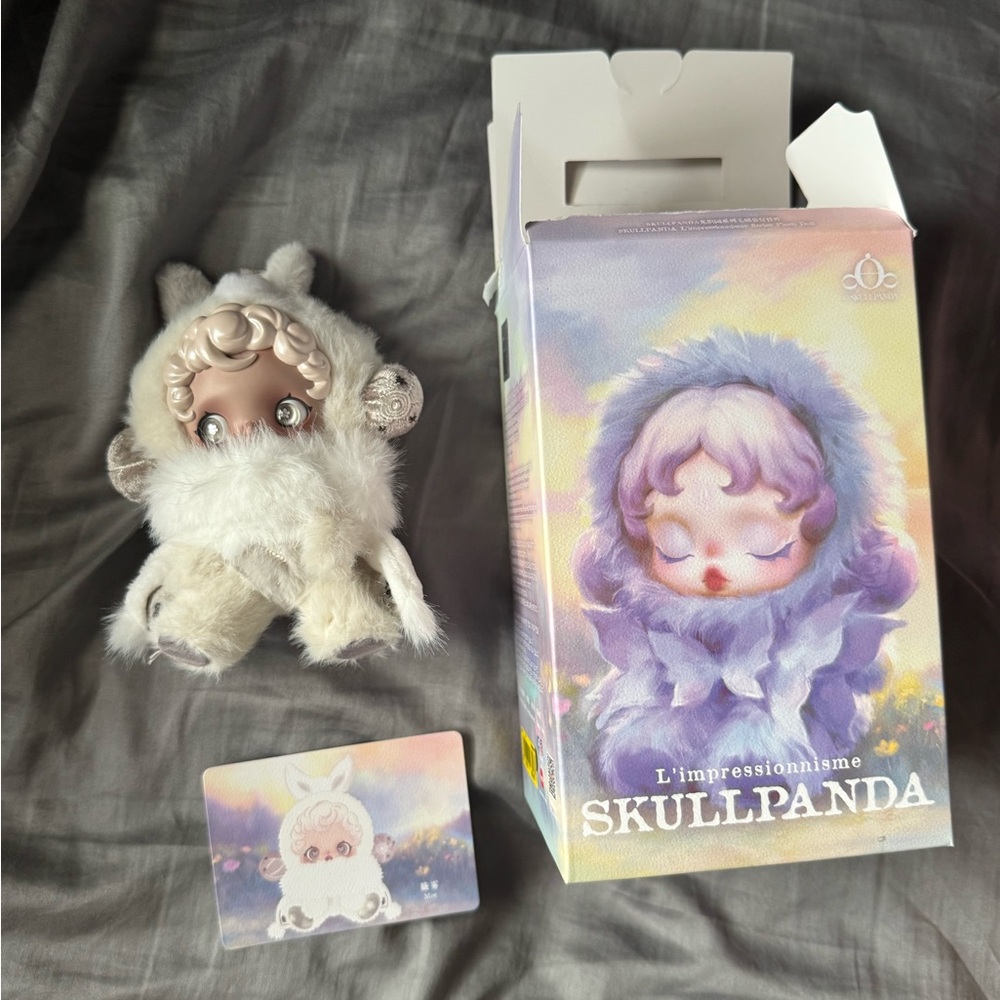 Skull Panda L'impressionnisme Figure